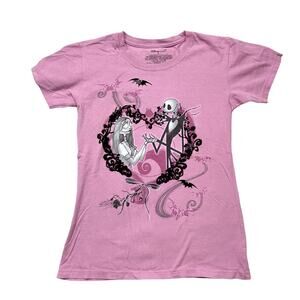 The Nightmare before christmas jack and sally tee size S